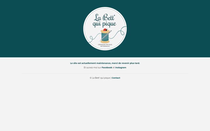 Screenshot of labettquipique.com