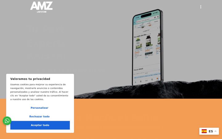 Screenshot of labfutureamz.com