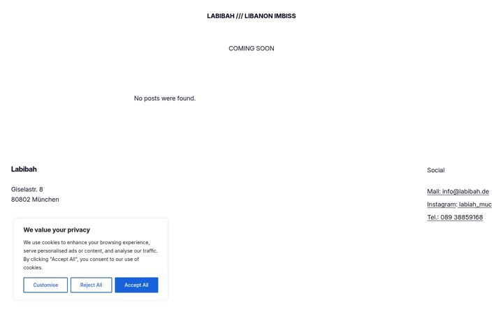 Screenshot of labibah.de