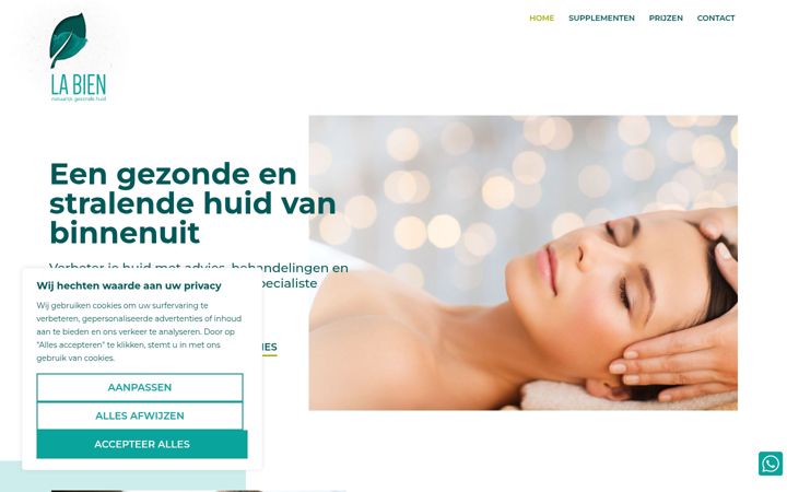Screenshot of labien.nl