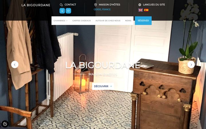 Screenshot of labigourdane.fr