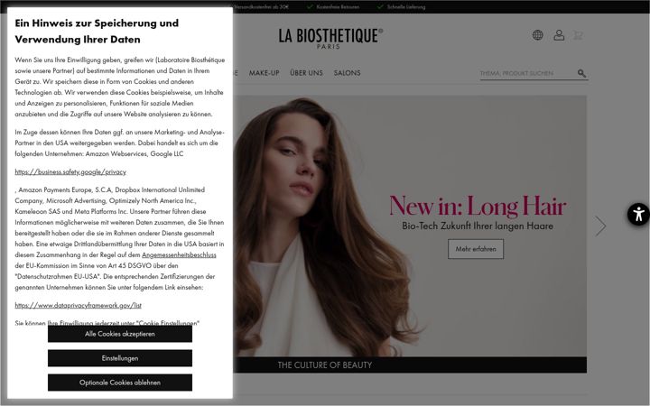Screenshot of labiosthetique.de