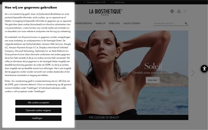 Screenshot of labiosthetique.nl