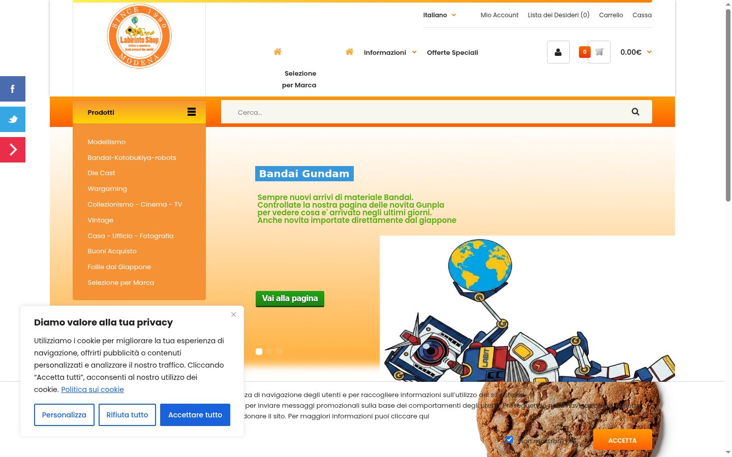 Snímek obrazovky baneru souhlasu zobrazeného před jakoukoli interakcí