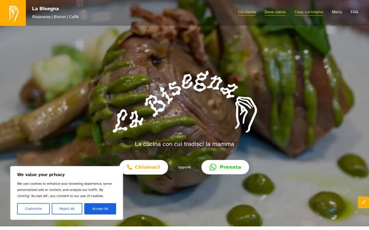 Screenshot of labisegna.it