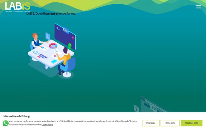 Screenshot of labissrl.it