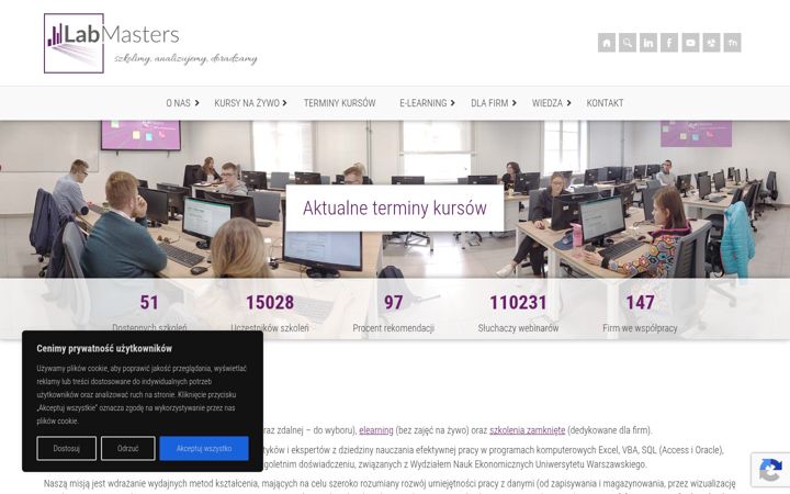Screenshot of labmasters.pl