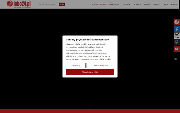 Screenshot of labo24.pl