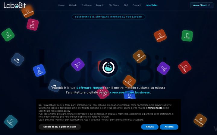 Screenshot of labobit.com