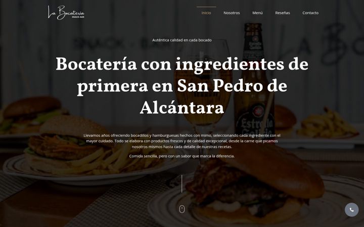 Screenshot of labocateriasnackbar.es