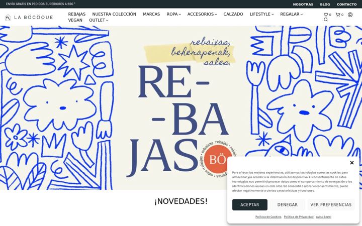 Screenshot of labocoque.com