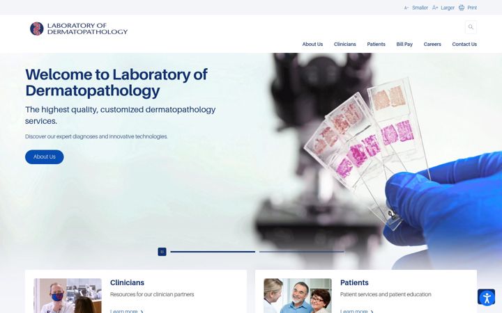 Screenshot of labofderm.com