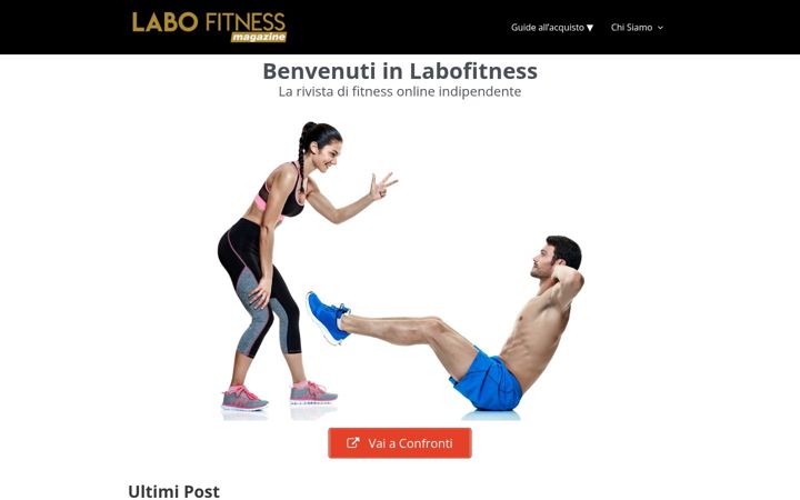 Screenshot of labofitness.it