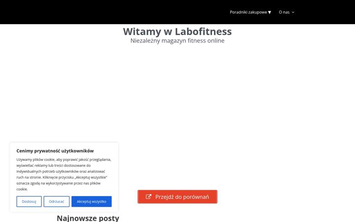 Screenshot of labofitness.pl