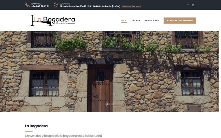 Captura de ecrã de labogadera.com