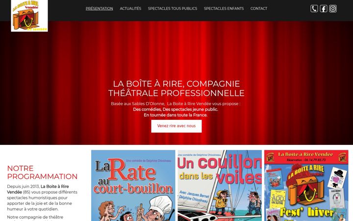 Screenshot of laboitearirevendee.fr