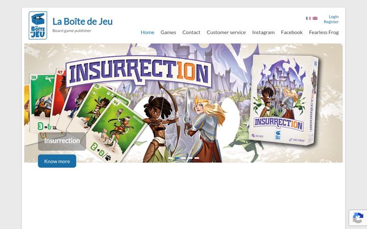 Screenshot of laboitedejeu.fr