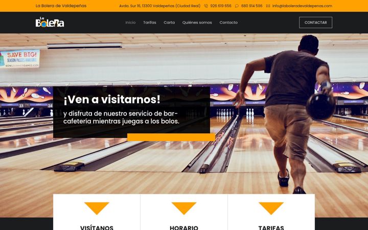 Screenshot of laboleradevaldepenas.com