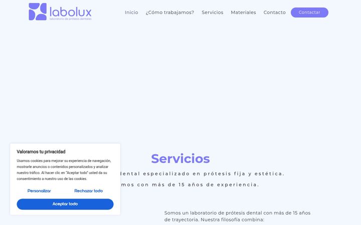 Screenshot of labolux.es