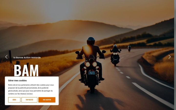 Screenshot of labonneactionmotarde.fr