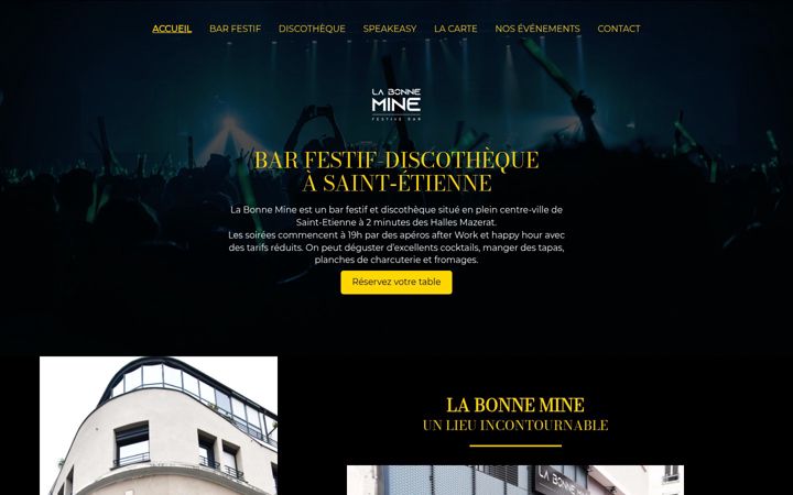 Screenshot of labonnemine42.fr