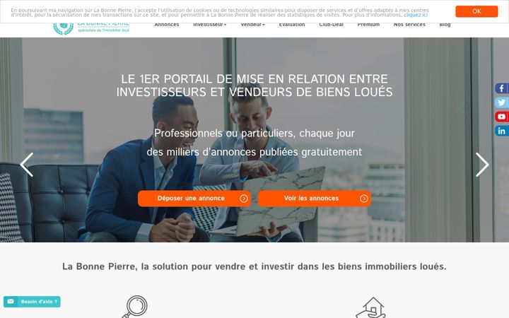 Screenshot of labonnepierre.com