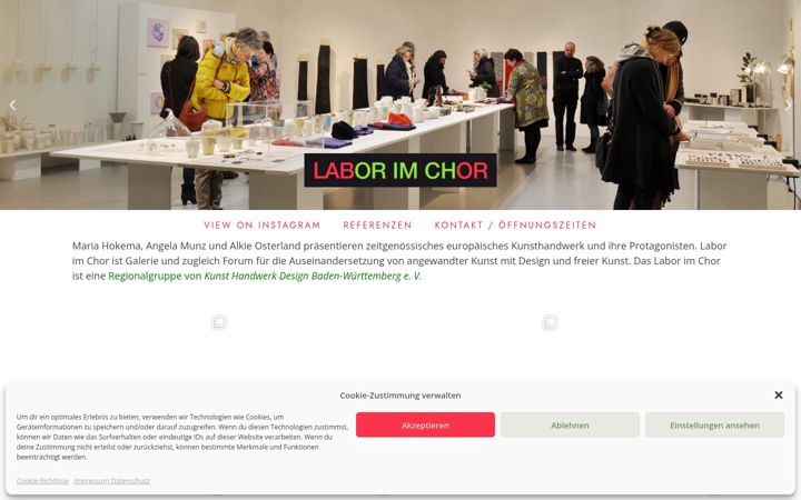 Screenshot of labor-im-chor.de