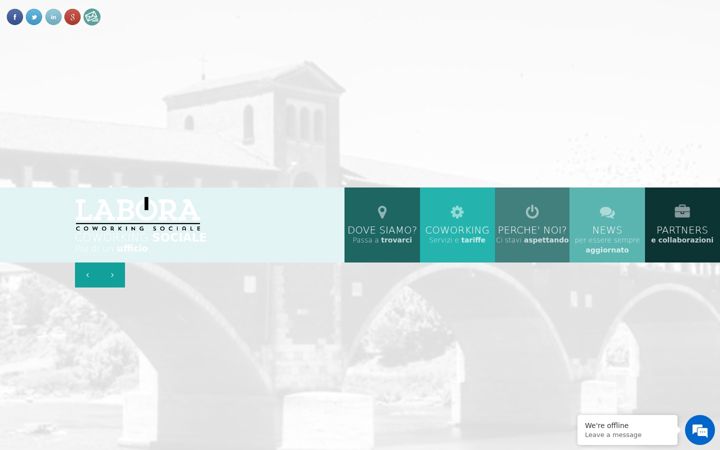 Screenshot of laboracoworking.it