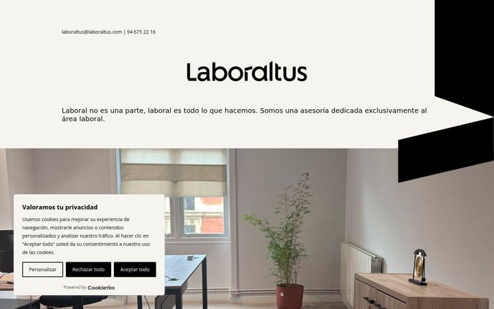 Screenshot of laboraltus.com