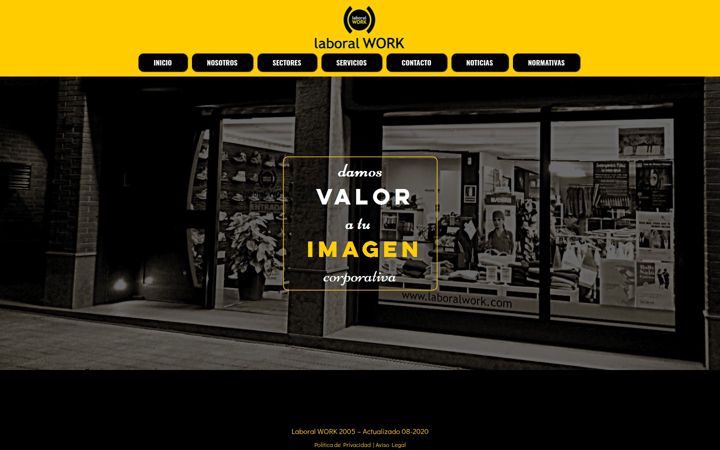 Screenshot of laboralwork.com