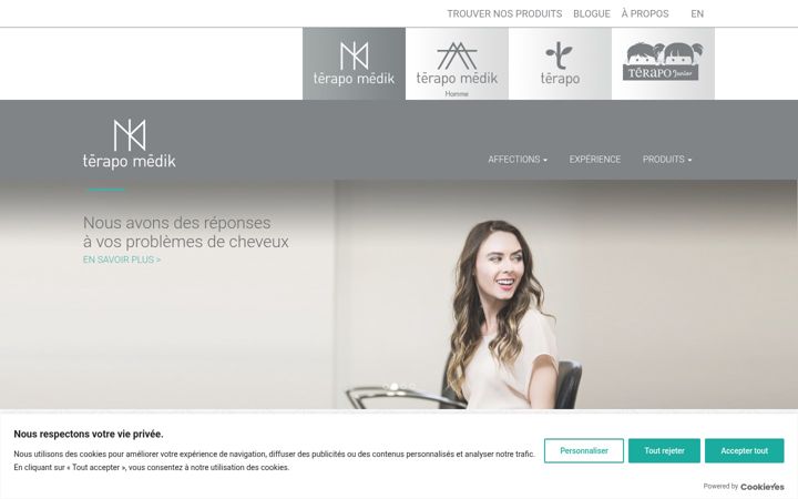 Screenshot of laboratoirenature.com