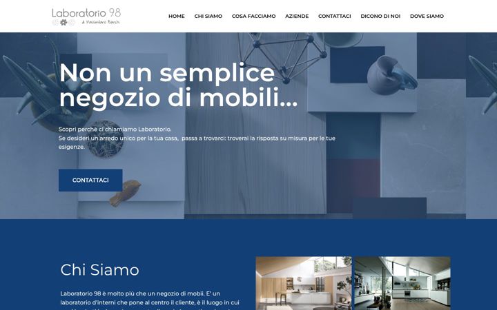 Screenshot of laboratorio98.it