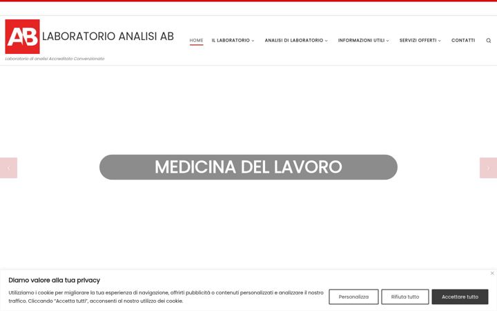 Screenshot of laboratorioab.it