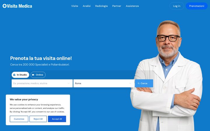 Screenshot of laboratorioanalisi.com
