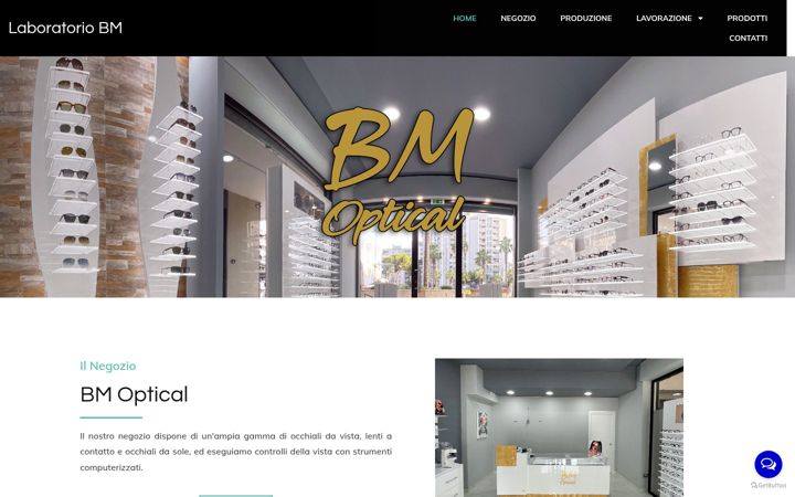Screenshot of laboratoriobm.it