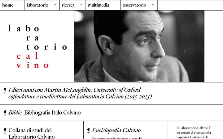 Screenshot of laboratoriocalvino.org