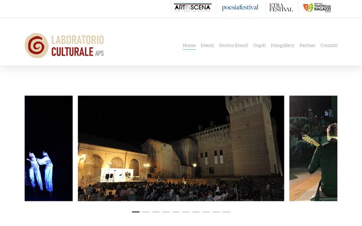 Screenshot of laboratorioculturale.it