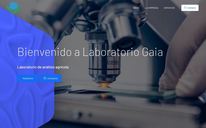 Screenshot of laboratoriogaia.es