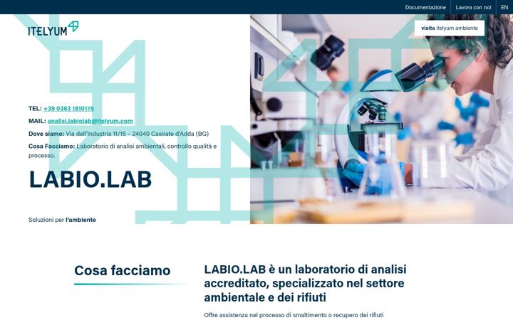 Screenshot of laboratoriogroup.eu