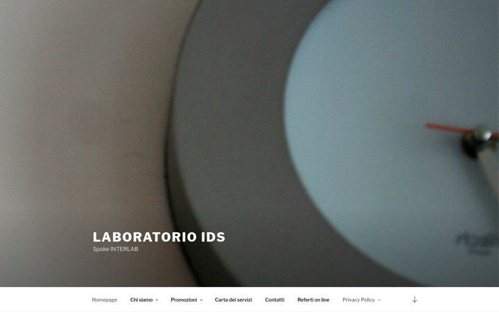 Screenshot of laboratorioids.it