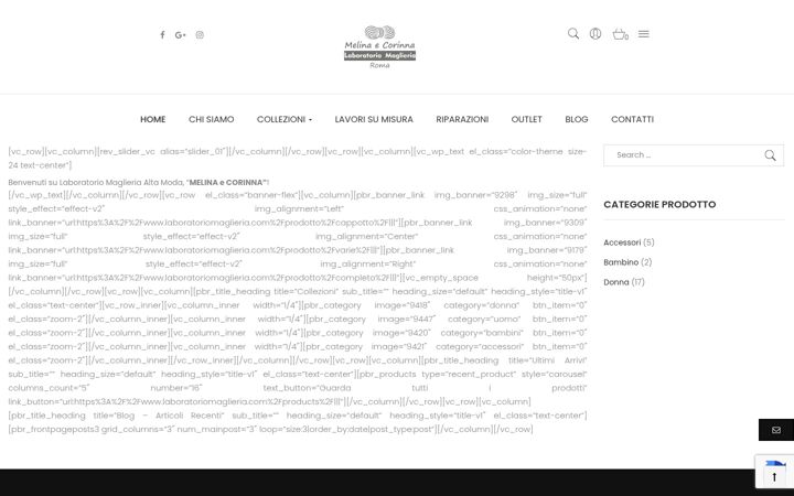 Screenshot of laboratoriomaglieria.com