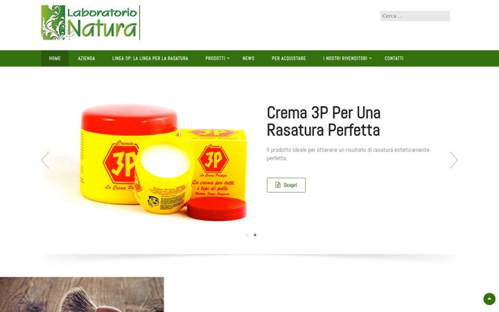Screenshot of laboratorionatura.com