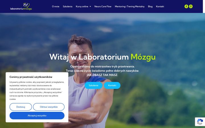 Screenshot of laboratoriummozgu.pl