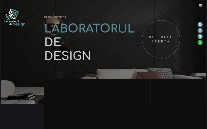 Screenshot ta' laboratoruldedesign.ro