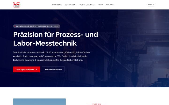 Screenshot of laborchemie.com