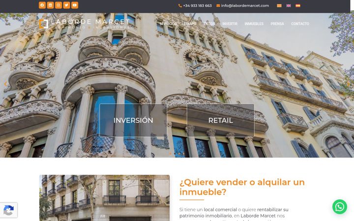 Screenshot of labordemarcet.com