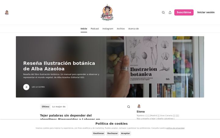 Screenshot of laboresenred.com