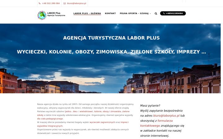 Screenshot of laborplus.pl