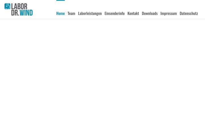 Screenshot van laborwind.de