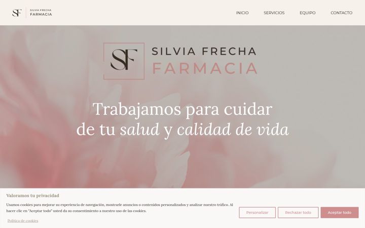 Screenshot of laboticadelparamo.com